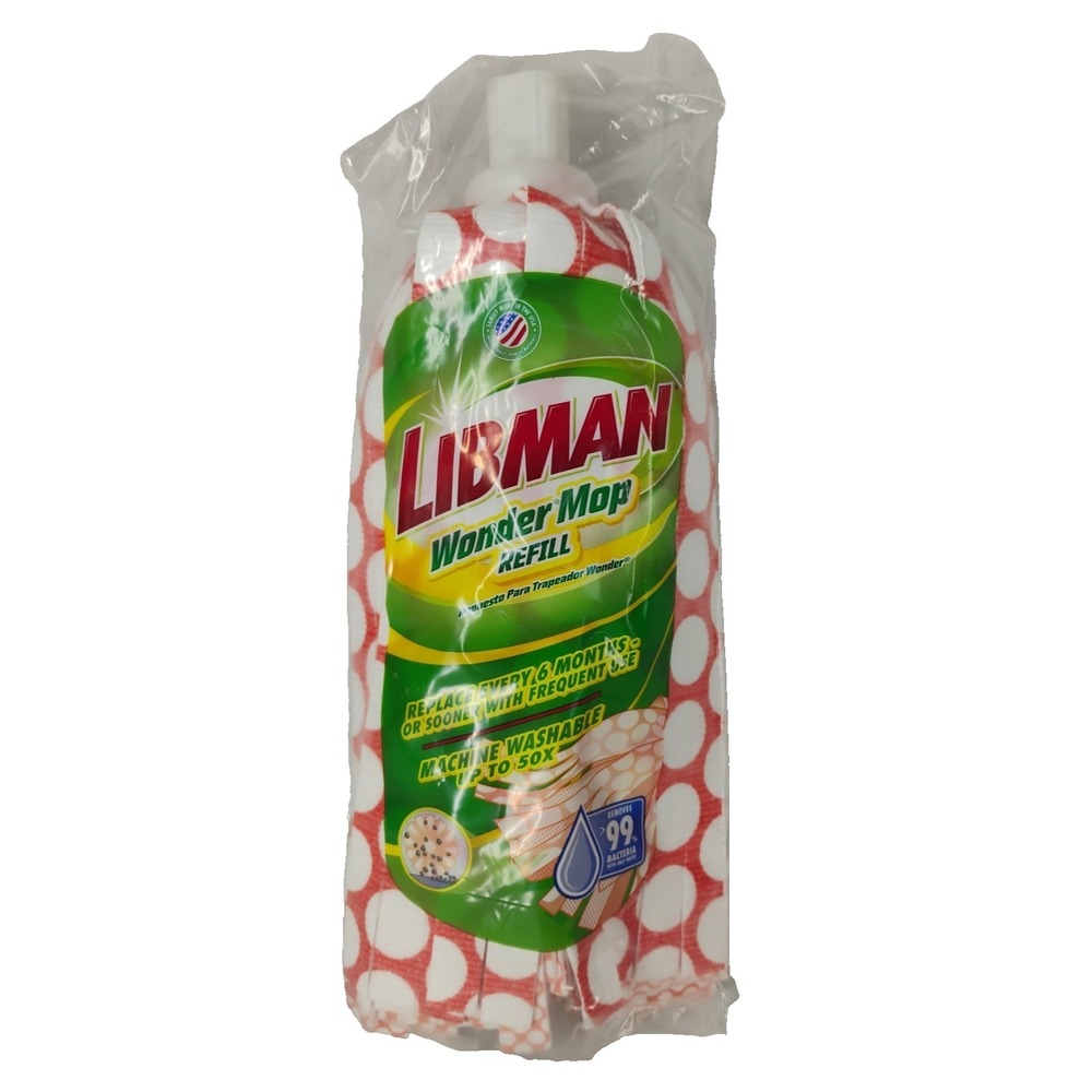 Libman Wonder Mop Replacement Refill‎ NEW SEALED!